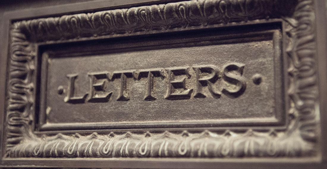 Vintage Letter Chute